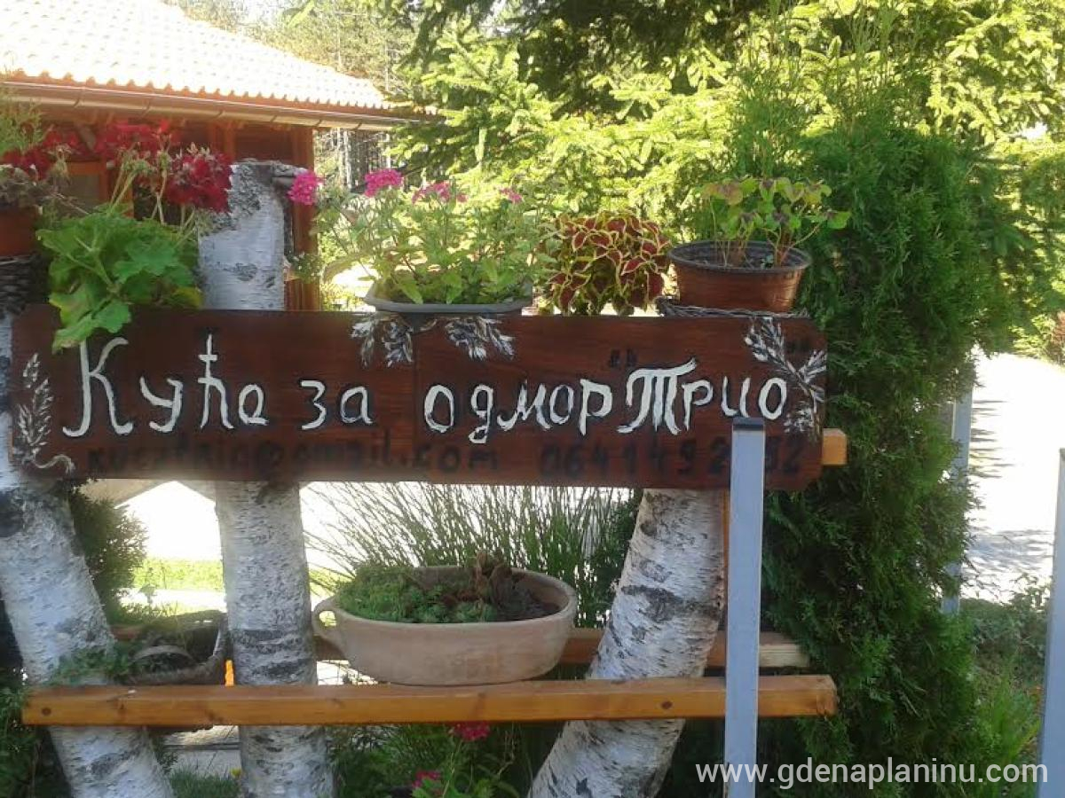 KU?†A  - TRIO -, Magán szállás a községben Zlatibor, Serbia - prilaz sa asvaltnog puta