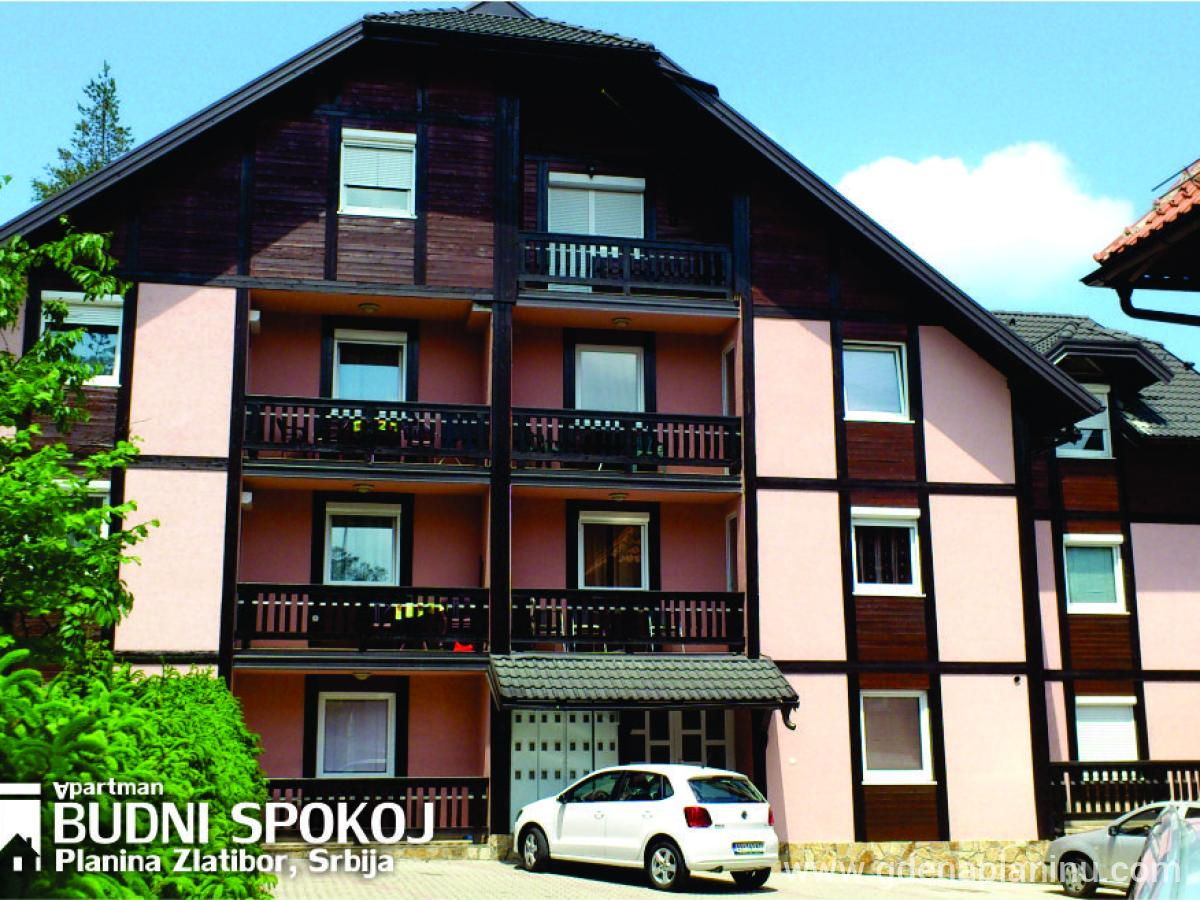Zlatibor centar, Apartman BUDNI SPOKOJ, logement privé à Zlatibor, Serbie - Entrée
