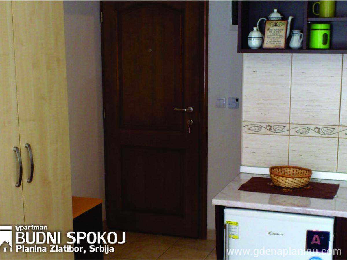 Zlatibor centar, Apartman BUDNI SPOKOJ, logement privé à Zlatibor, Serbie - Ulazna vrata