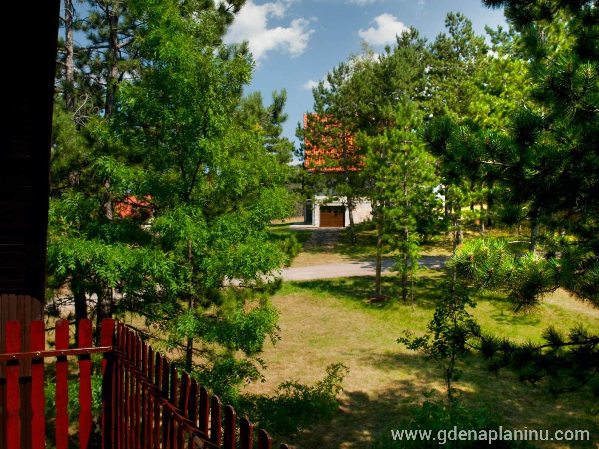 Apartmani MIR Divcčibare, privat innkvartering i sted Divčibare, Serbia - Terasa pogled ka zicari (sprat)