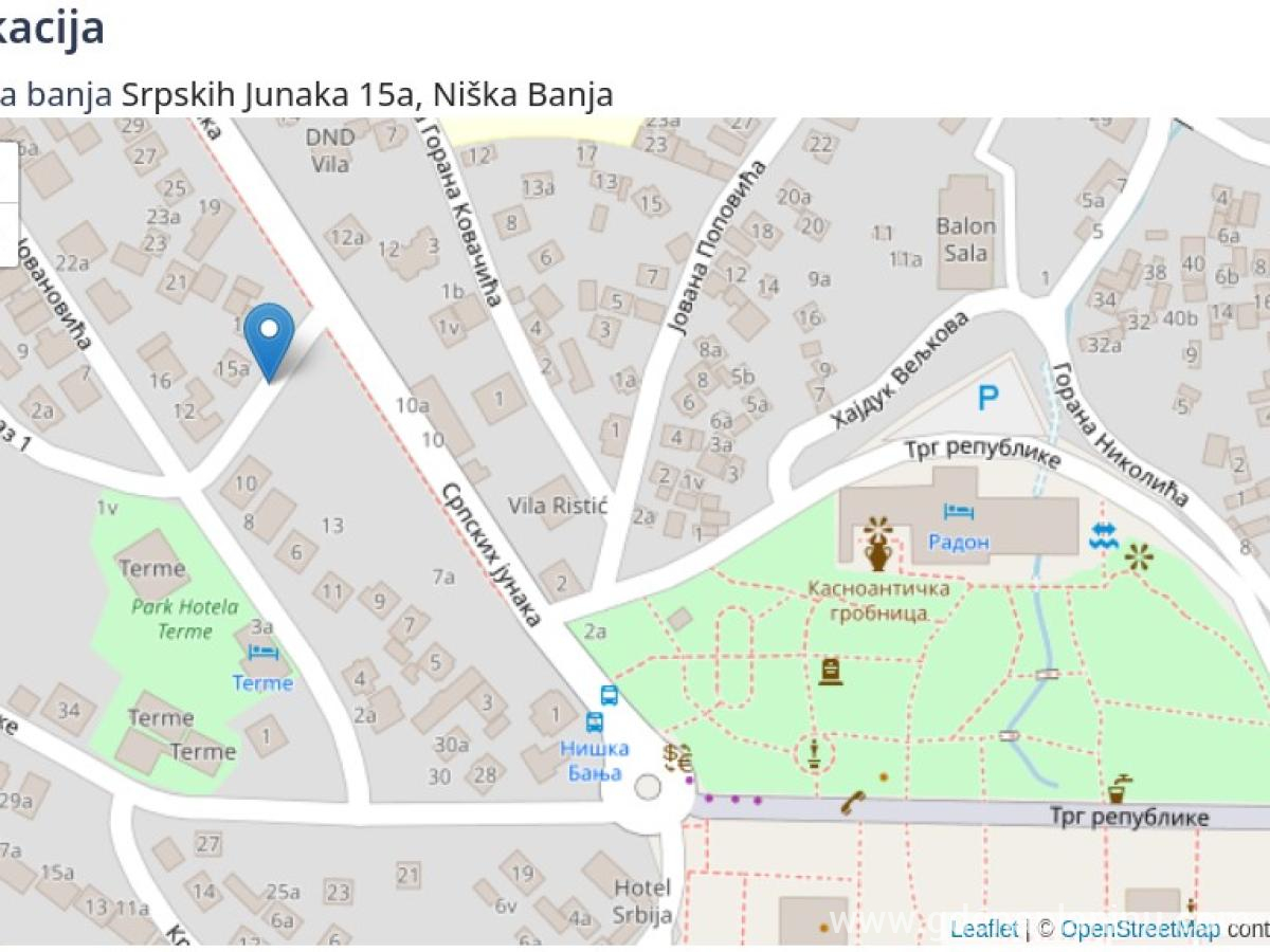 Smeštaj Živković, Magán szállás a községben Niška Banja, Serbia - lokacija