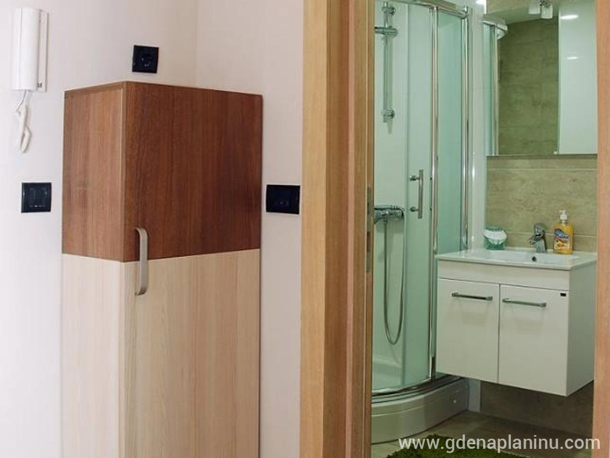 Apartman Branka broj 22A, ενοικιαζόμενα δωμάτια στο μέρος Zlatibor, Σερβία - Ulaz i kupatilo