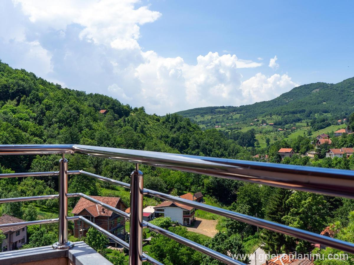 Vila Garetov konak, частни квартири в града Prolom Banja, Сърбия - Pogled sa terase