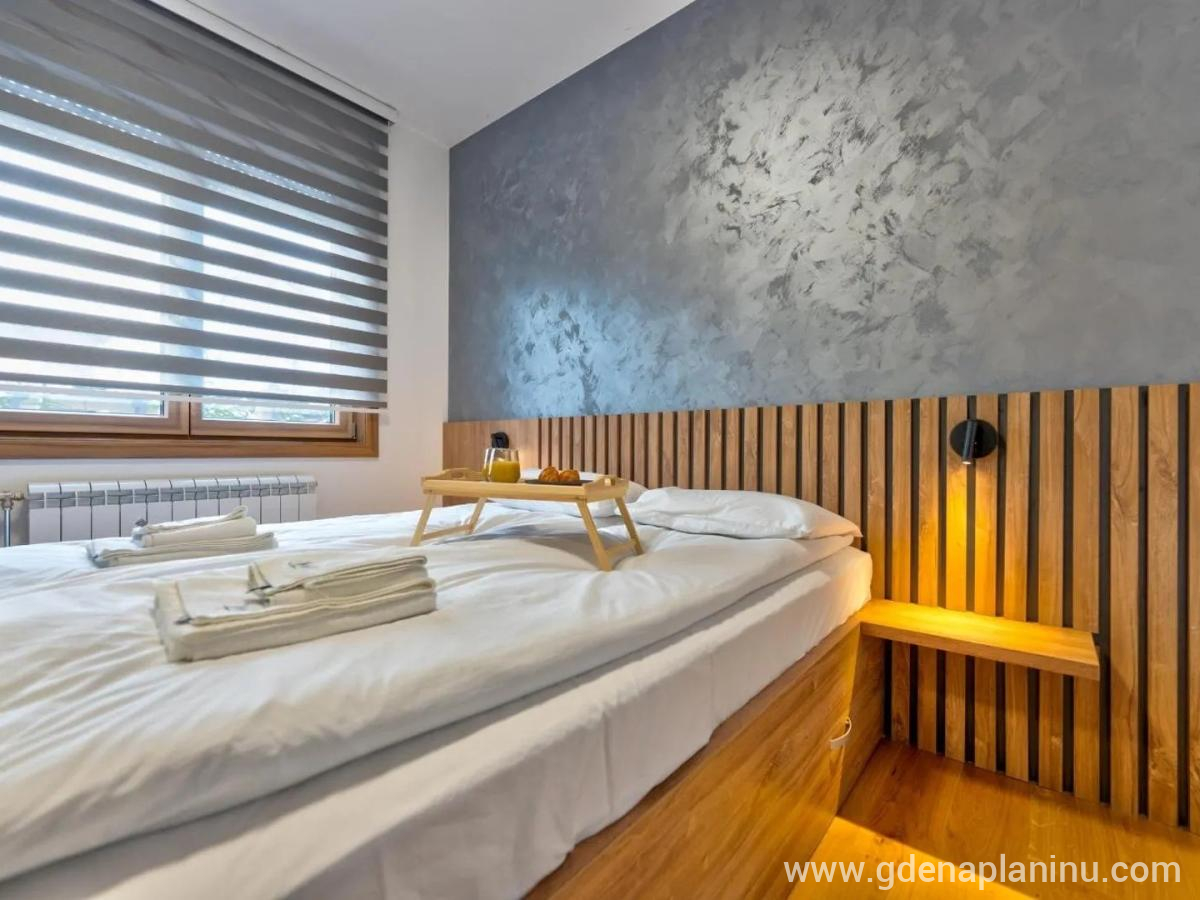 Apartman Woody Zlatibor, частни квартири в града Zlatibor, Сърбия - Спалня