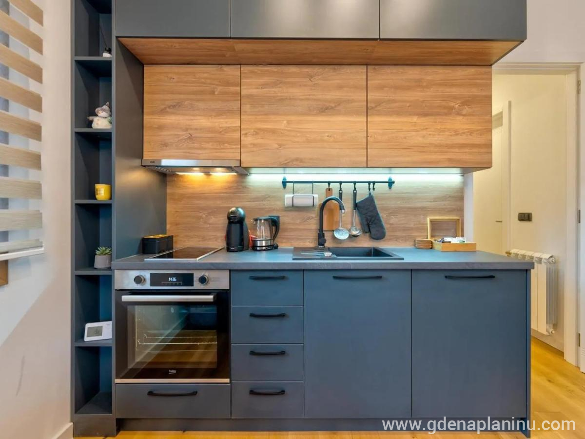 Apartman Woody Zlatibor, частни квартири в града Zlatibor, Сърбия - Кухня