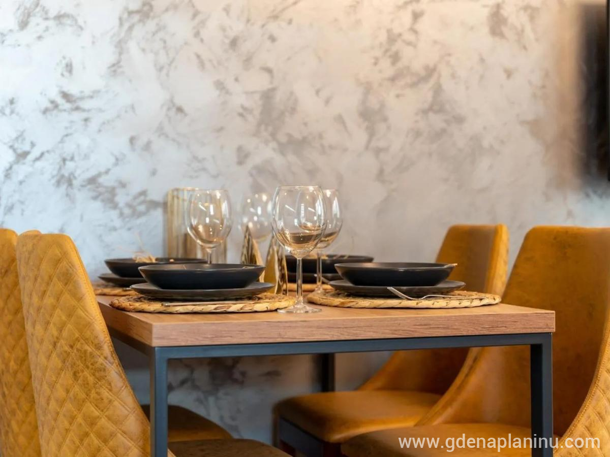 Apartman Woody Zlatibor, частни квартири в града Zlatibor, Сърбия - Трапезария