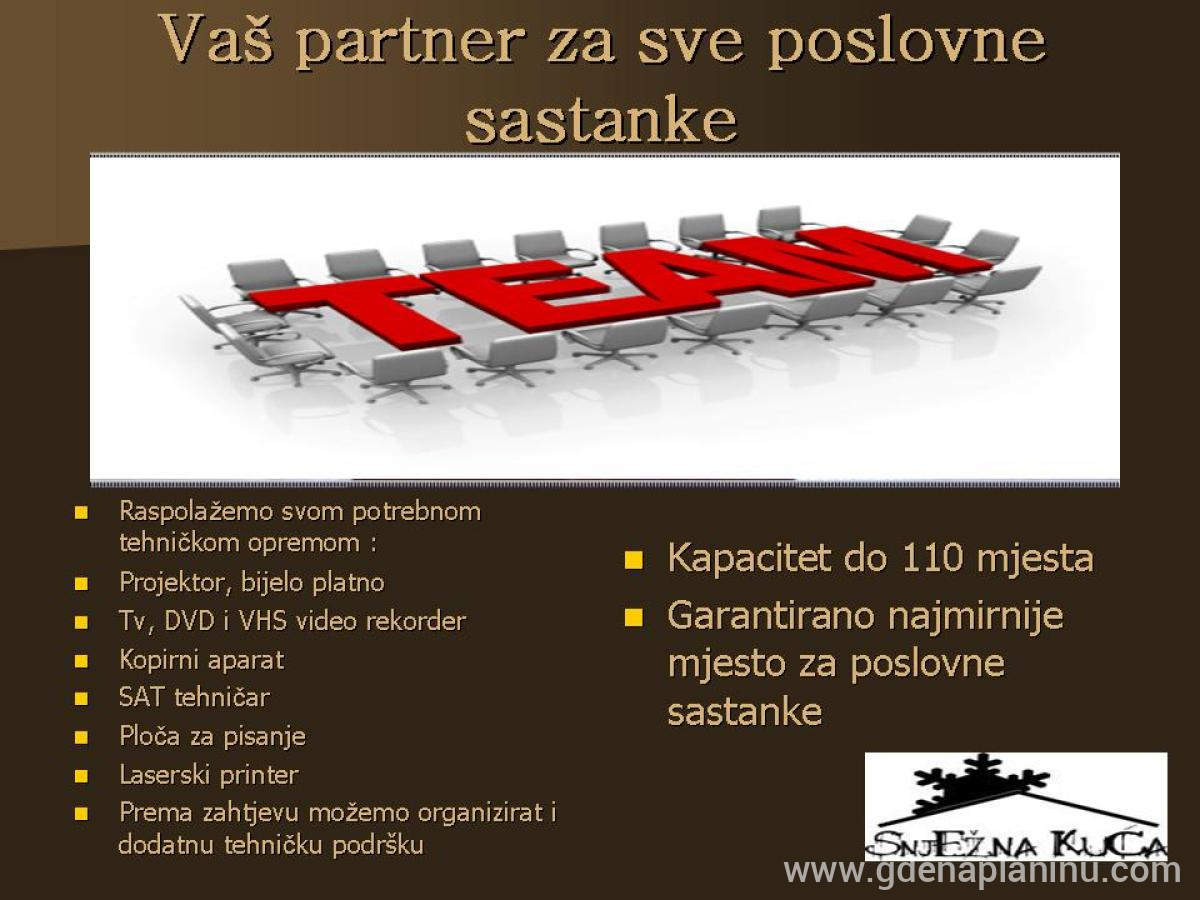 Snježna kuća, частни квартири в града Mostar, Босна и Херцеговина - Seminar sala