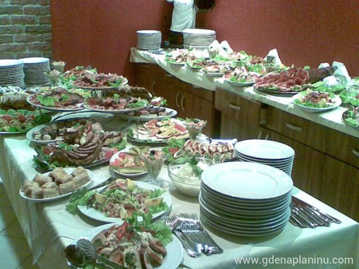 Hotel San, private accommodation in city Jahorina, Bosnia and Herzegovina - Buffet