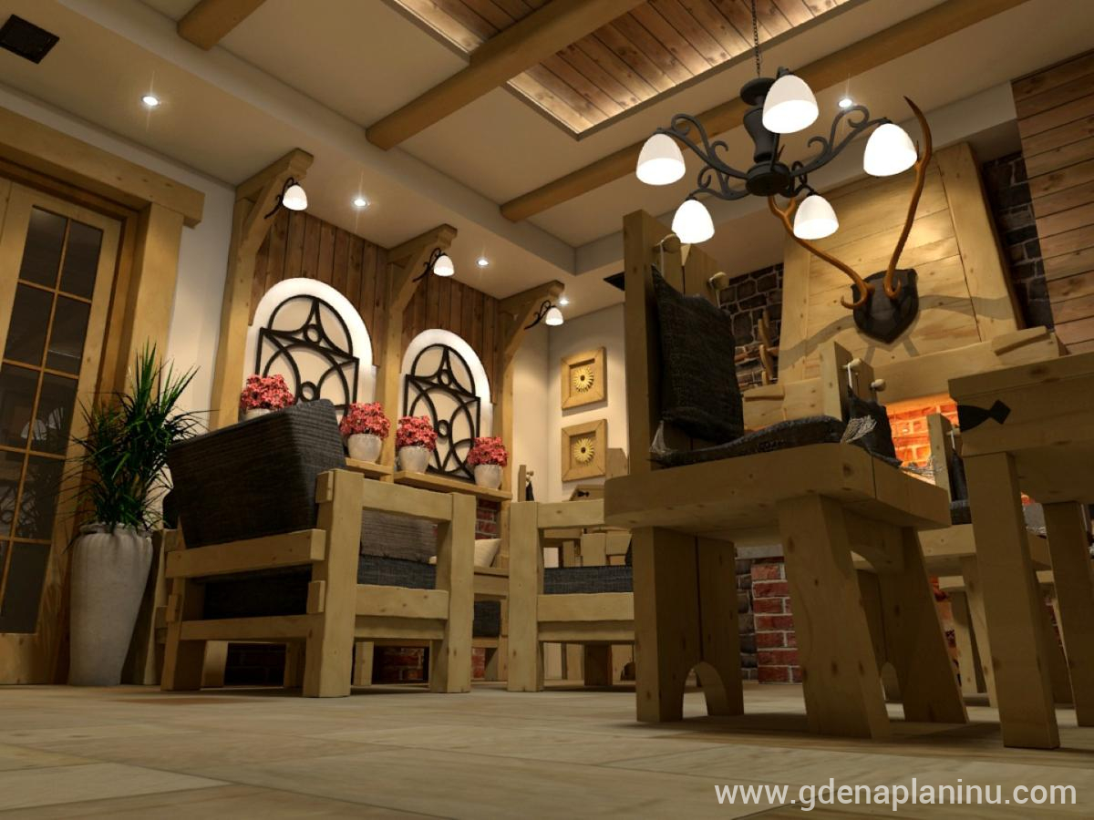 Vila Natural Wood, privat innkvartering i sted Zlatibor, Serbia