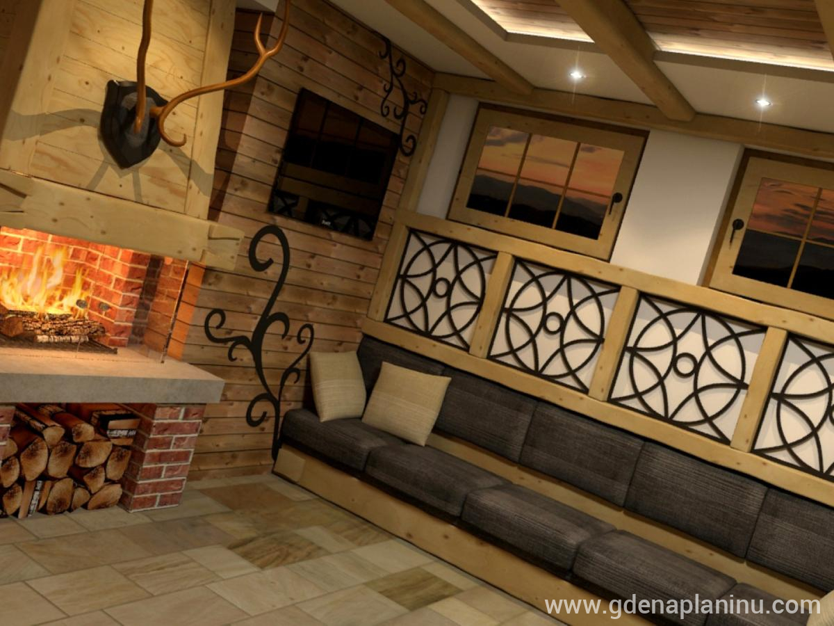 Vila Natural Wood, privat innkvartering i sted Zlatibor, Serbia