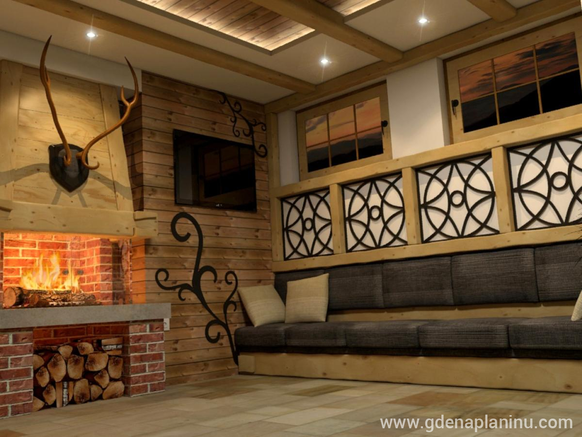 Vila Natural Wood, privat innkvartering i sted Zlatibor, Serbia
